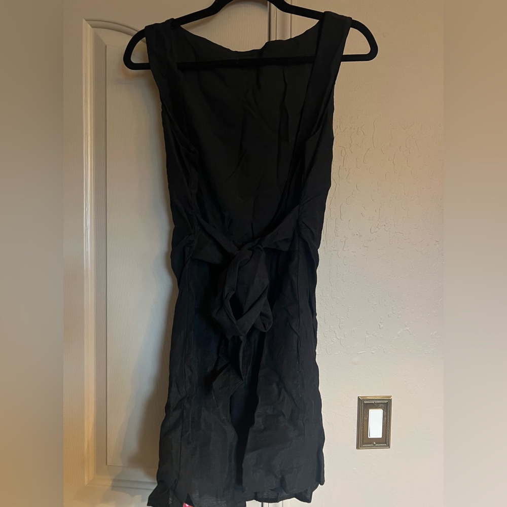 Cider Black Sleeveless Dress